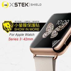 【小螢膜】APPLE WATCH Series3 [42mm]-滿版全膠螢幕保護貼 MIT-2入組