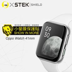 【O-ONE-小螢膜】OPPO Watch 41mm 滿版全膠螢幕保護貼 環保無毒 MIT-2入組