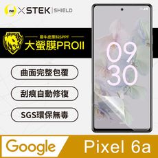 【大螢膜PRO】 Google Pixel 6a 全膠螢幕 保護貼 環保 背貼 犀牛皮 保護膜