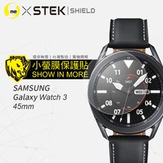 【小螢膜】Samsung Watch 3 45mm-滿版全膠螢幕保護貼 手錶 MIT-2入組