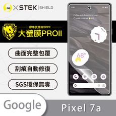 【大螢膜PRO】Google Pixel 7a全膠螢幕保護貼 環保 背貼 犀牛皮 保護膜