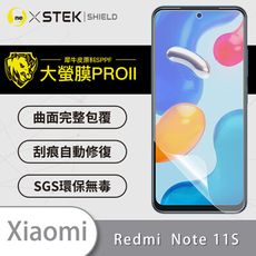 【大螢膜PRO】XiaoMi 紅米Note 11S 全膠螢幕保護貼 環保 背貼 犀牛皮 保護膜