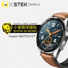 【台灣製-小螢膜】華為HUAWEI WATCH GT 滿版全膠螢幕保護貼 MIT-2入組