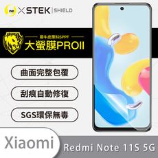 【大螢膜PRO】Redmi 紅米Note 11S 5G 全膠螢幕保護貼 環保 背貼 犀牛皮 保護膜