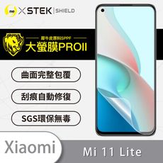 【大螢膜PRO】XiaoMi 小米11 Lite 全膠螢幕保護貼 環保 犀牛皮 MIT 保護膜