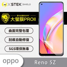 O-ONE【大螢膜PRO】OPPO Reno5 Z 全膠螢幕保護貼 環保 犀牛皮 MIT 保護膜