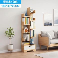 094【E家工廠】北歐書架  置物架 書櫃  收納櫃  創意書櫥 層架置物架 免運 可貨到付款