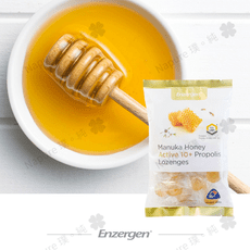 【Enzergen】麥蘆卡蜂蜜蜂膠潤喉糖（150公克約30顆）效期2025/9/26 紐西蘭原裝進口