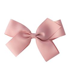 【TiDi】紐西蘭 MINI by mae 乾燥玫瑰粉色緞帶蝴蝶結髮夾