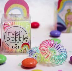 TiDi 德國 invisibobble 電線髮圈-kids-魔法彩虹款/髮圈/髮束