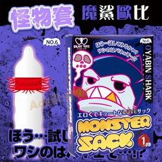狼牙套 怪物套 no.6 魔鯊歐比-情趣用品