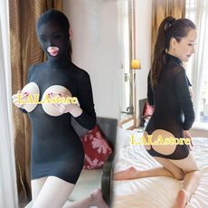 裸胸露臀蒙面貓裝 情趣服 角色扮演