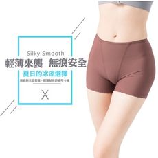 【Crosby 克勞絲緹】27C346(M-XXL)輕薄來襲，無痕安全平口褲 5入組 共5色-隨機