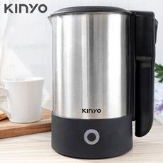 【免運】KINYO 0.6L 雙電壓旅行快煮壼 AS-HP70 摺疊把手 電茶壺 煮水壺 電熱水壺