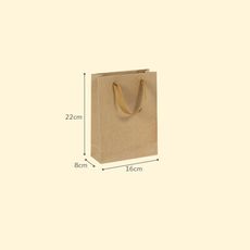 牛皮紙袋【直3款－16x8x22cm】