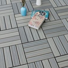新二代塑木地板【3D立體木紋30cm(4色)】防腐 防水 木地板 陽台布置 拼接地板 防滑地板 地墊