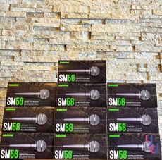 最新版 送收納皮套/專用導線 夾頭 美國 Shure SM58 有開關 手持式 麥克風 公司貨