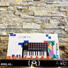 分期免運 黑色限量版 Arturia MiniLab MKII 25鍵 midi 主控 鍵盤