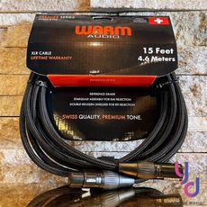 Warm Audio PREMIER XLR-XLR 4.6公尺 麥克風 編織 導線 卡農線 公司貨
