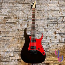 Ibanez GRG131DX Black Flat 電吉他 黑紅色 消光漆 雙線圈 終身保固