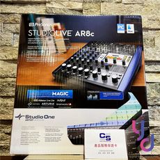 PreSonus StudioLive AR8c Mixer 藍芽 混音器 錄音 直播 公司貨