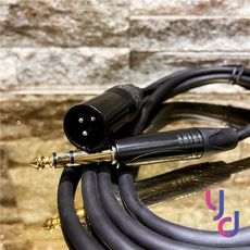 6.3 TRS - XLR (公) 平衡式 導線 錄音介面 監聽 喇叭 專用 錄音卡 轉接線 麥克