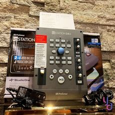 PreSonus ioStation 24c DAW 控制器 錄音介面 Podcast 錄音 公司貨