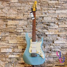 Ibanez AZES 40 PRB 淡藍色 電 吉他 單單雙 小搖座 九段音色 電吉他 縮小尺寸