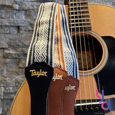 泰勒 Taylor Jacquard Cotton Strap 三色 麻布 電 木 吉他 貝斯 背帶