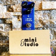 (送變壓器)  NUX Mini Studio 箱體模擬 DI 錄音 演出 外場 PA 吉他 效果器