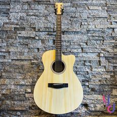 山葉 YAMAHA FS400C 民謠 木吉他 原木色 OM桶身 缺角 39吋 合板 終身保固 贈琴