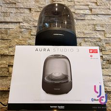 哈曼 Harman Kardon Aura Studio 3 藍芽 音響 喇叭 水母造型 光效 重低