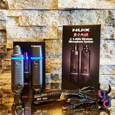 (送充電線/相機線) NUX B-3 B3 Plus 無線 麥克風 發射器 攝影