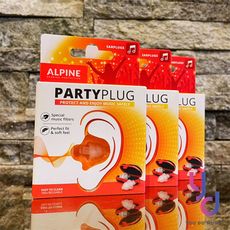 Alpine PartyPlug 全頻 專業級 耳塞 可維持交談 專利 降噪 練鼓 派對 演唱會