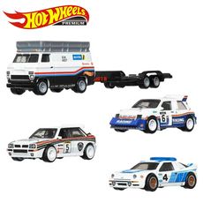 風火輪 PREMIUM 運輸車收藏4入組 玩具車 運輸車 福特 蘭吉雅 MG【100866】