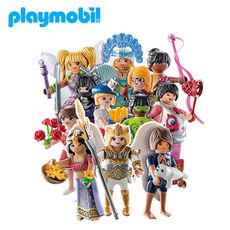 款式隨機 playmobil 摩比人 人偶包 女生人物 人偶抽抽包 組合玩具【707338】