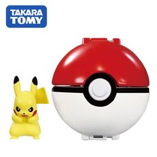 寶貝球 新決戰球 皮卡丘 玩具 公仔 神奇寶貝 TAKARA TOMY 日本正版【930754】