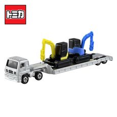 TOMICA NO.142 五十鈴 重機搬送車 拖板車 ISUZU 玩具車 長盒【228639】