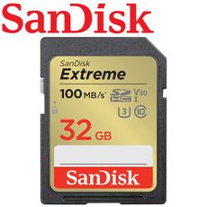 【公司貨】SanDisk 32G 32GB Extreme SDHC  U3 C10