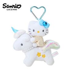 凱蒂貓 天馬系列 玩偶吊飾 吊飾 娃娃 絨毛玩偶 三麗鷗 Sanrio 日本正版【991379】