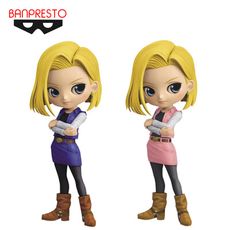 Q posket 人造人18號 公仔 模型 七龍珠Z Banpresto 165173 165180