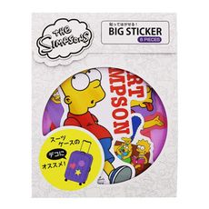 辛普森家庭 防潑水 貼紙包 行李箱貼 手帳貼 貼紙 The Simpsons 611877