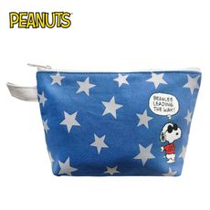 史努比 帆布 船型 化妝包 收納包 鉛筆盒 筆袋 Snoopy PEANUTS【122015】