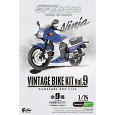 整盒10入 1/24 復古摩托車 Vol.9 盒玩 模型 川崎 GPZ900R【607246】