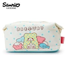 拖把小熊 拖把熊 帆布 筆袋 鉛筆盒 收納包 三麗鷗 Sanrio【390365】