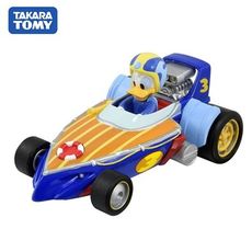 唐老鴨 迴力車 米奇妙妙車隊 玩具車 賽車 Donald Duck 迪士尼Disney 117179