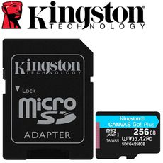 【公司貨】金士頓 256G 256GB microSDXC U3 V30 A2 記憶卡 SDCG4
