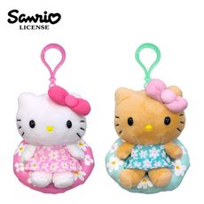 凱蒂貓 花泳圈系列 玩偶吊飾 吊飾 娃娃 絨毛玩偶 三麗鷗 Sanrio 162714 162721