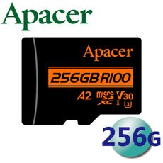 宇瞻 Apacer 256G 256GB microSDXC TF U3 V30 A2 小卡 手機卡