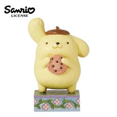 Enesco 布丁狗 手拿餅乾 塑像 公仔 精品雕塑 三麗鷗 正版授權【400492】